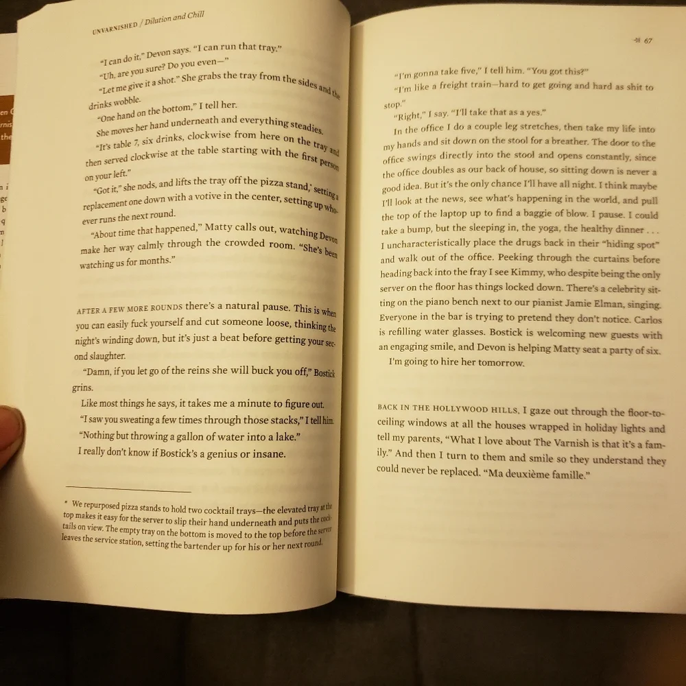 Unvarnished: A Gimlet-eyed Look at Life‎ Behind the Bar Hardcover